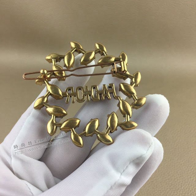 Dior飾品 迪奧經典熱銷款髮夾 Dior頭飾  zgd1172